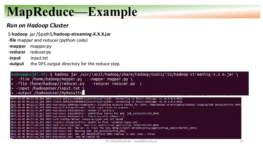 Apache Hadoop - HDFS, YARN, and MapReduce - Page 40
