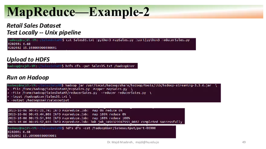 Apache Hadoop - HDFS, YARN, and MapReduce - Page 44