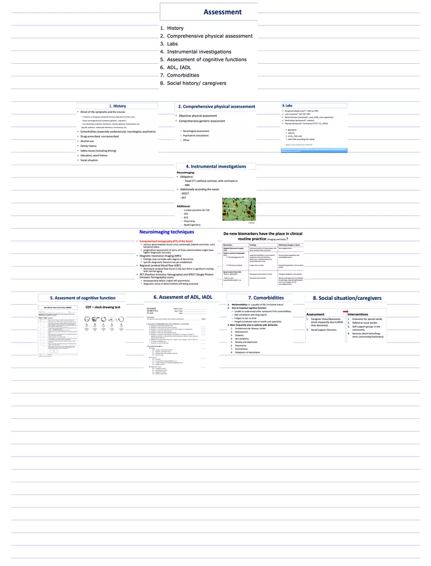 Dementia Lecture Notes - Page 2