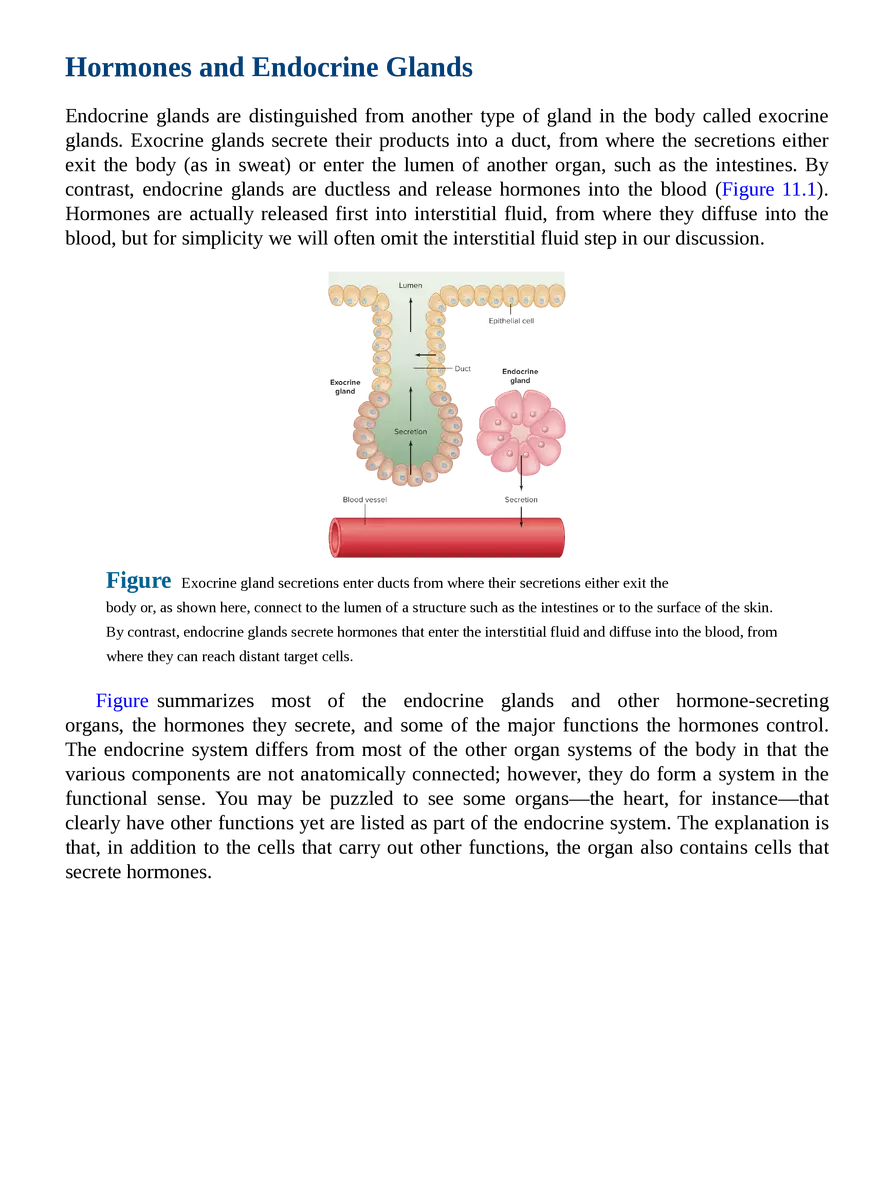 Hormones and Endocrine Glands - Page 1