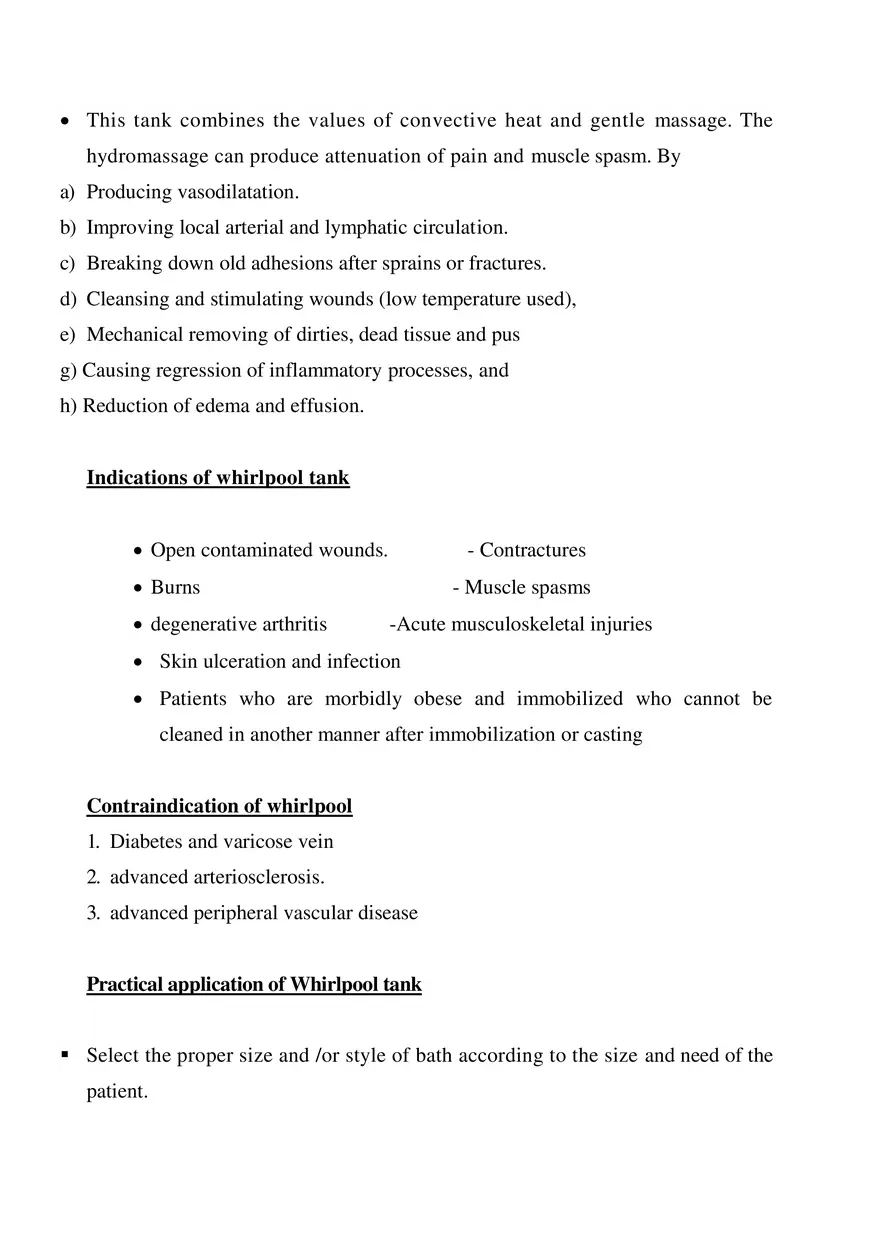 Whirlpool Tanks - Design, Function, and Therapeutic Use - Page 4