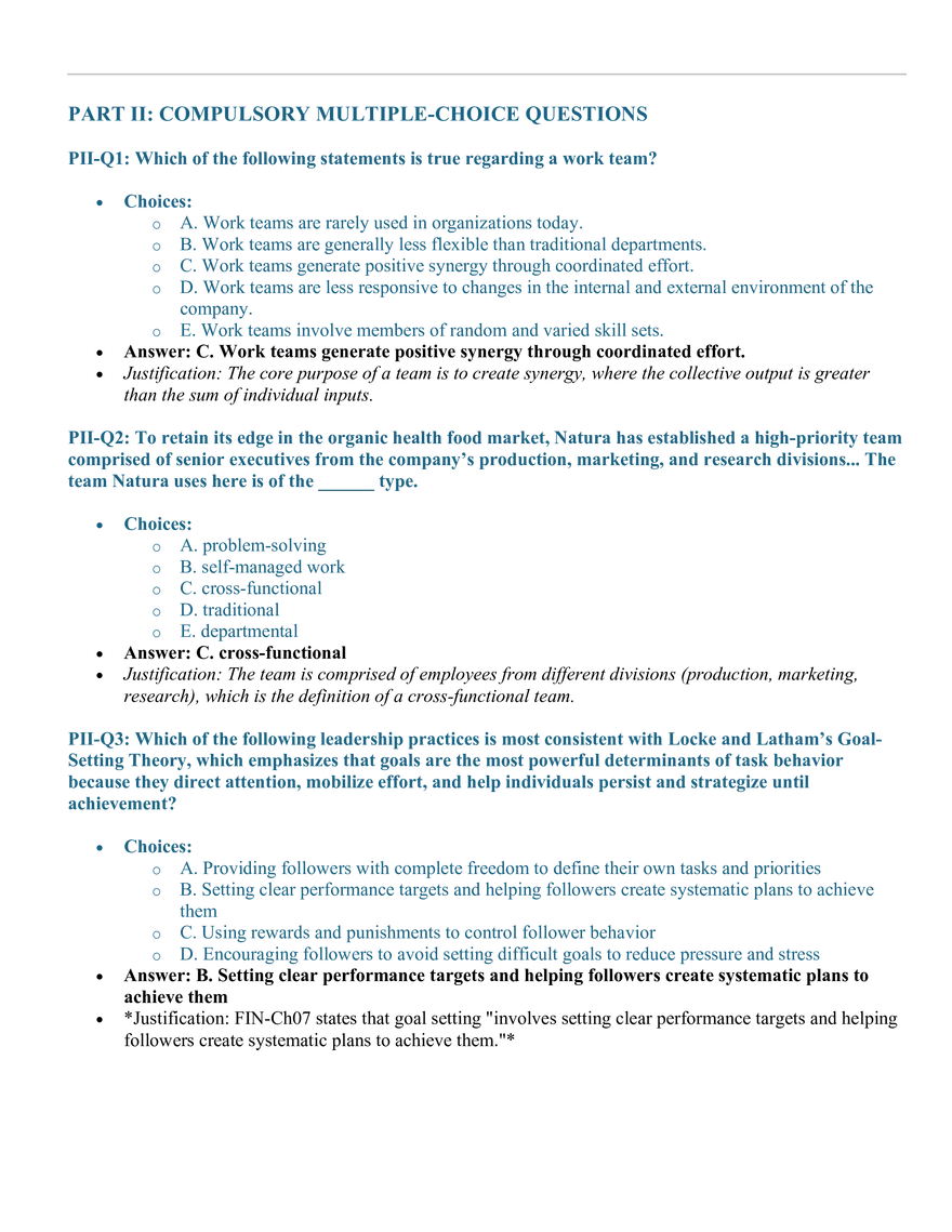 Question and Answers Ethical Learning - Page 2