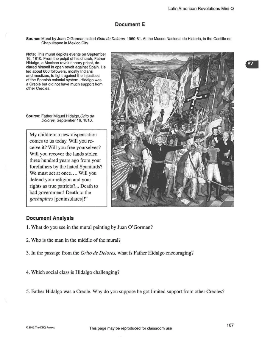 Latin American Revolutions Mini-Q - Page 15