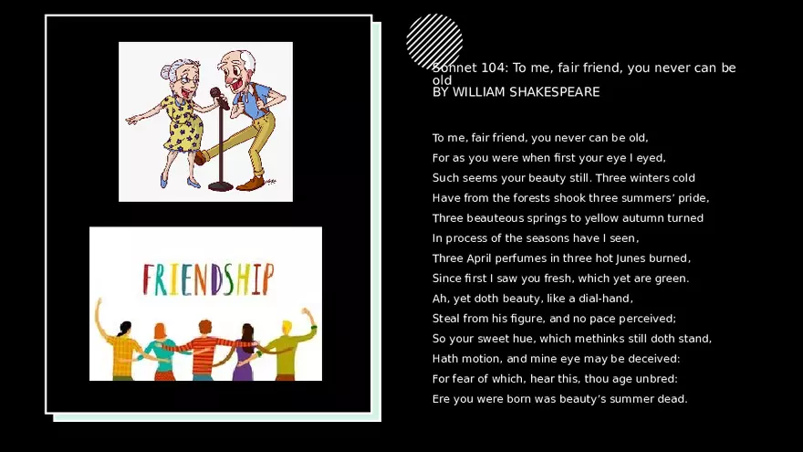 To Me Fair Friend, You Never Can Be Old - Page 2