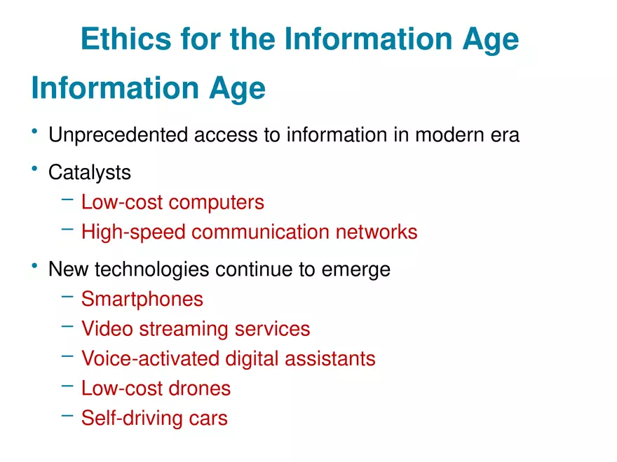 Ethics for the Information Age Part 1 - Page 1