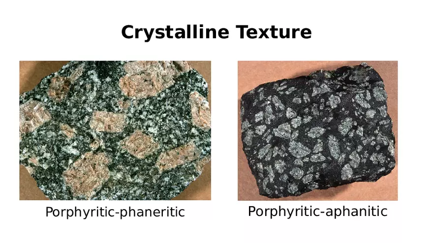 Textures of Igneous Rocks Lecture Part 3 - Page 10