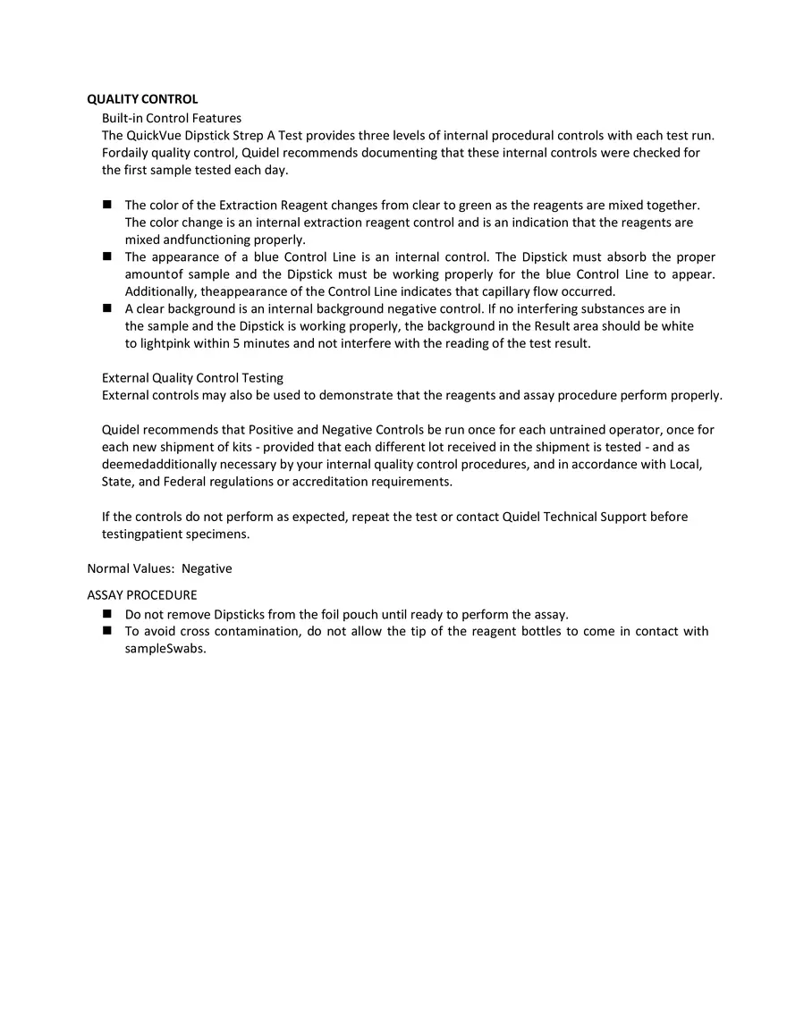 Warnings and Precautions for In Vitro Diagnostic Kits - Page 3