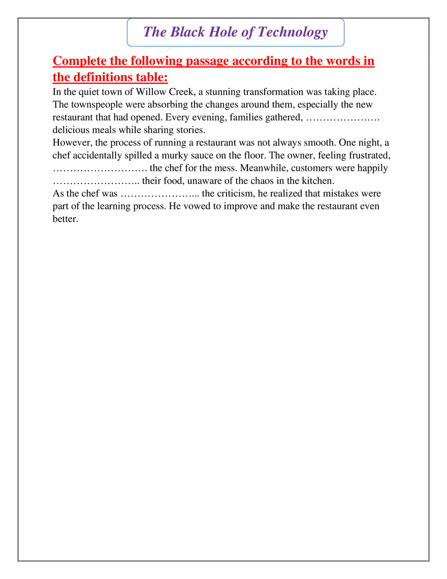 The Black Hole of Technology Summary - Page 2