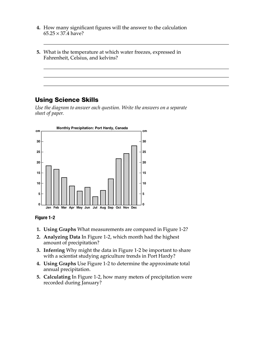 Scientific Knowledge and Graph Interpretation Quiz - Page 4
