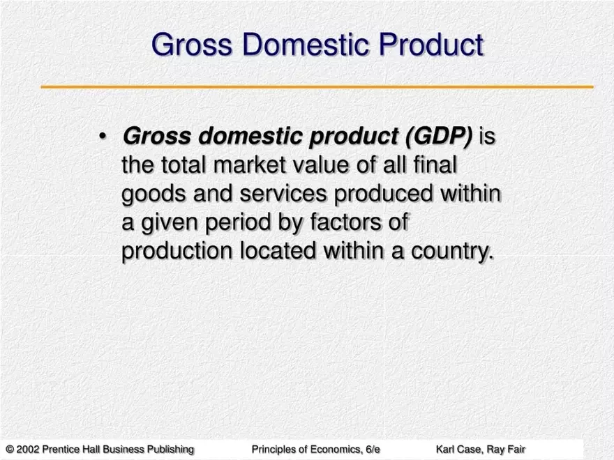 Measuring National Output and National Income - Page 13