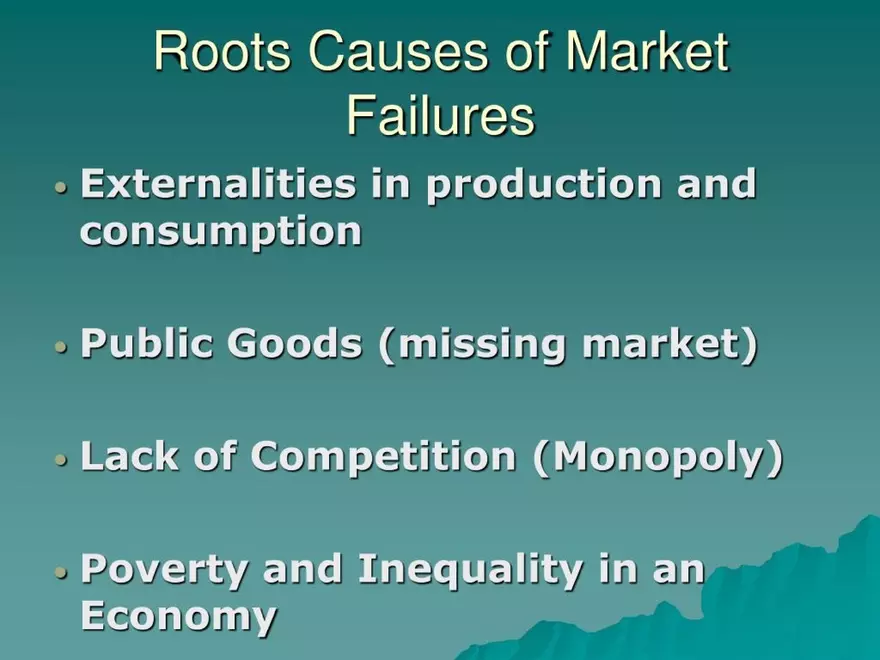 Market Failures and Government Intervention - Page 20