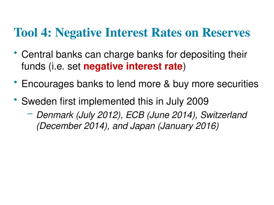 Chapter 16 Tools of Monetary Policy Part 5 - Page 1