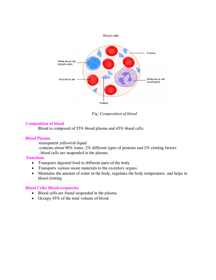 Unit 5 Physiological Structure and Life Processes - Page 2