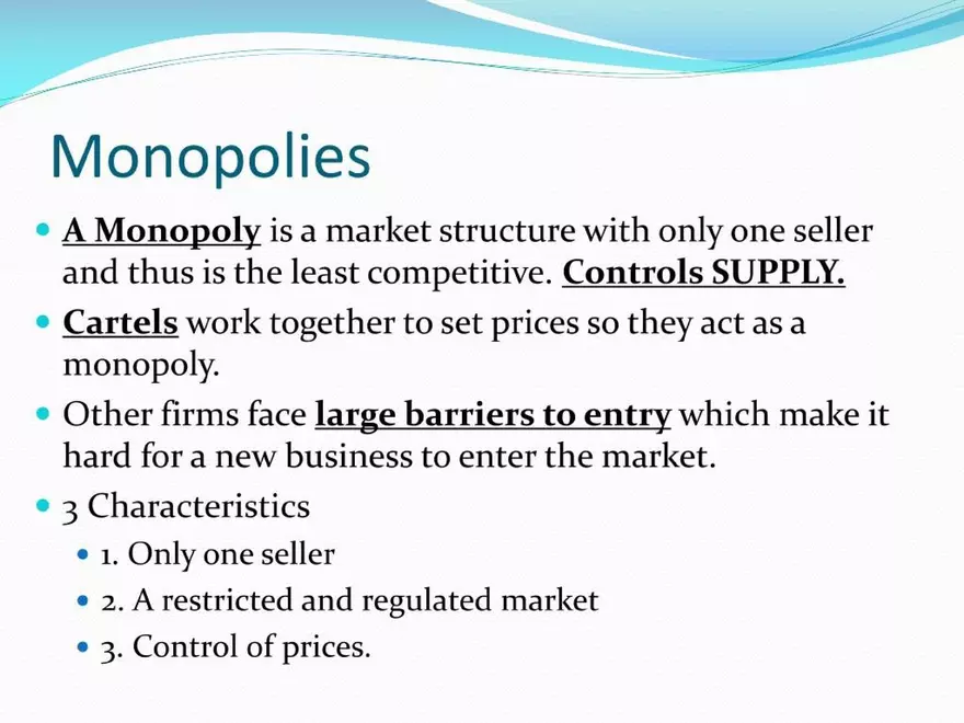 Chapter 7: Market Structures - Page 13