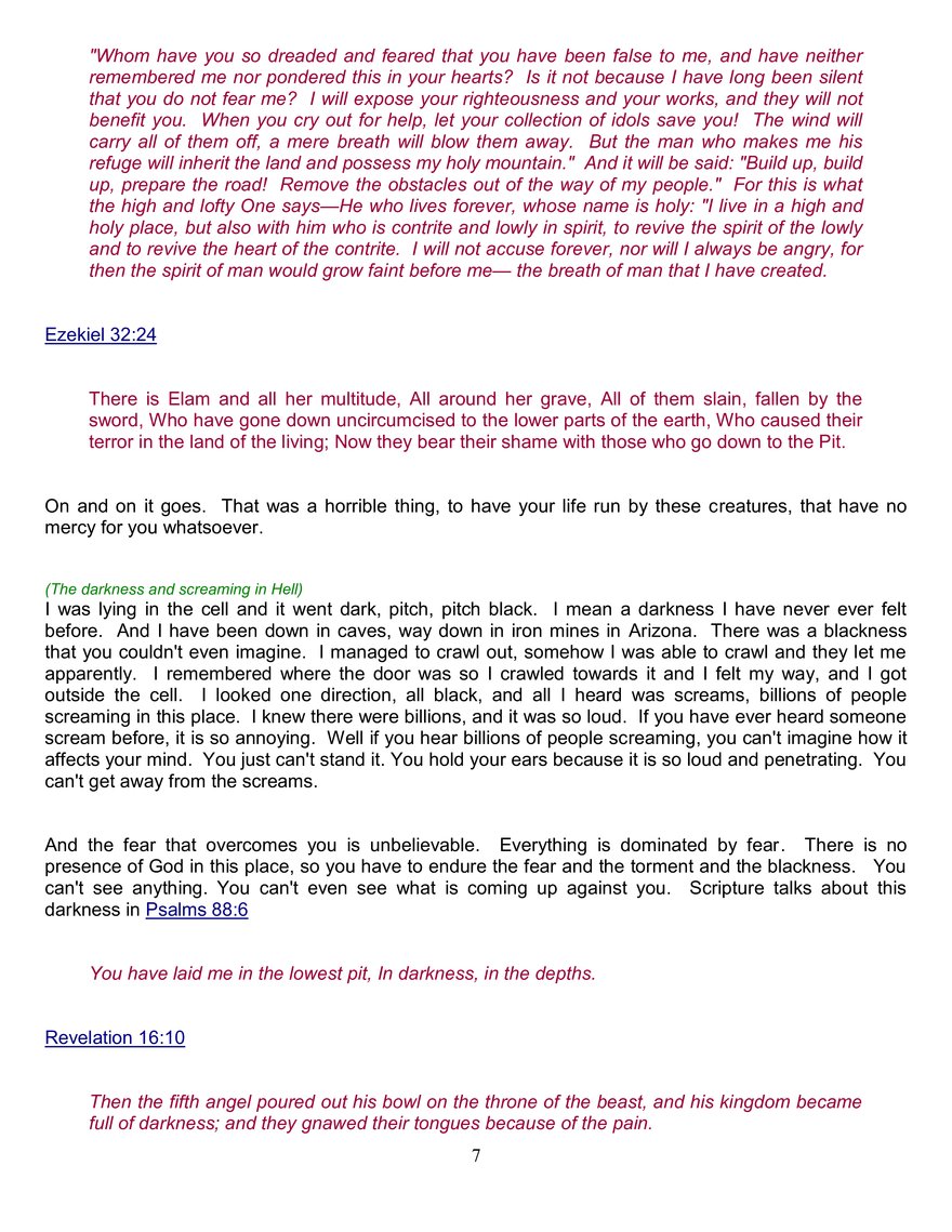 Bill Wiese: 23 Minutes in Hell - Page 15