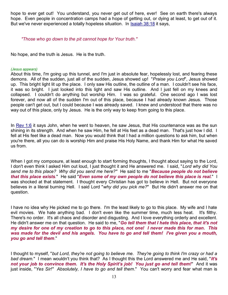 Bill Wiese: 23 Minutes in Hell - Page 5