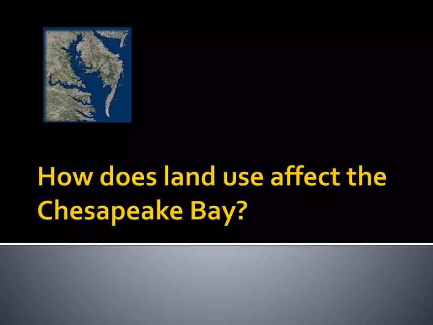 Land Use Effects on Water Quality - Page 2