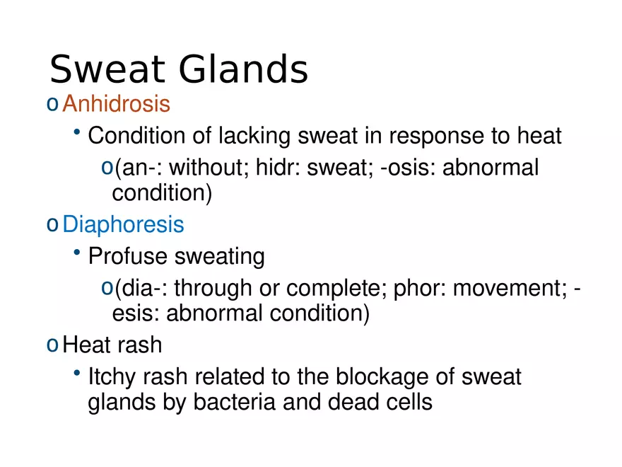 The Integumentary System Lecture (Skin) - Page 8