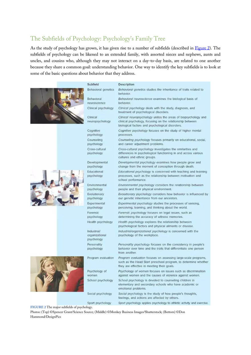 Psychologists at Work Module 1 - Page 3