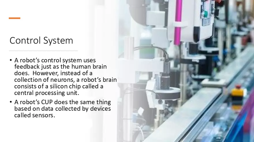 The Main Parts of a Robot - Page 3