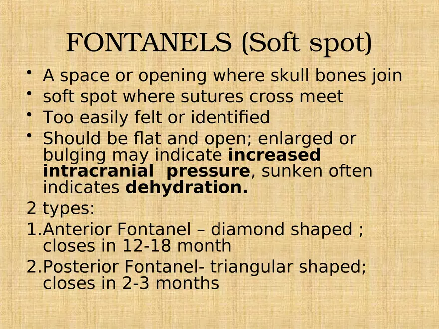 Profile of the Newborn Lecture Part 2 - Page 8