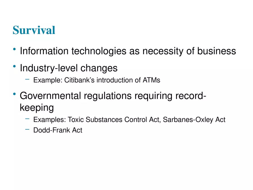 Information Systems in Business Today Lecture 2 - Page 9