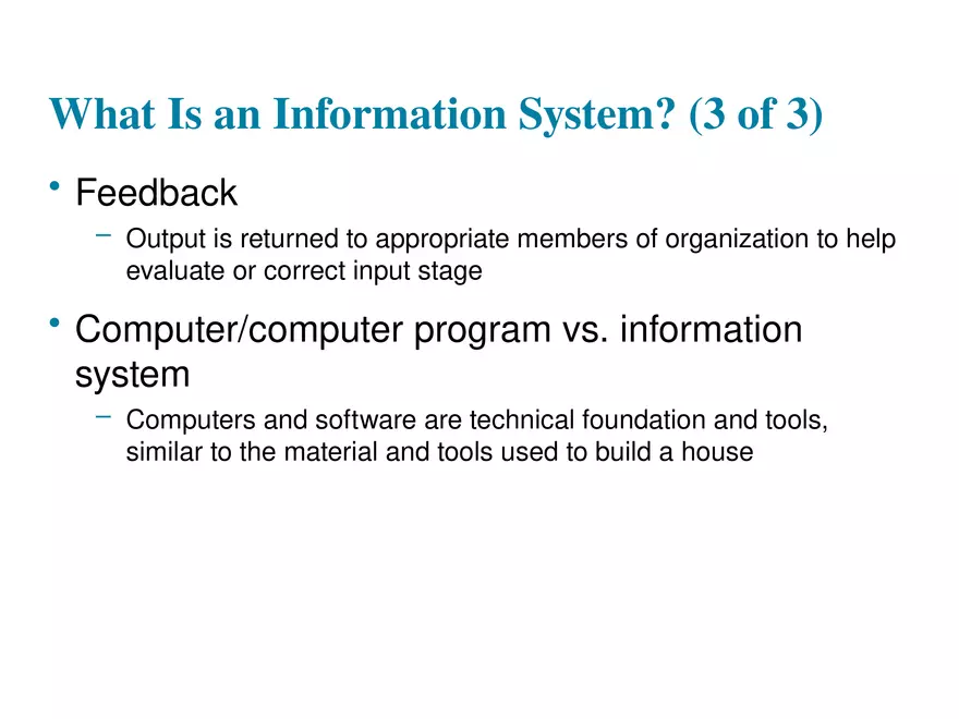 Information Systems in Business Today Lecture 2 - Page 3