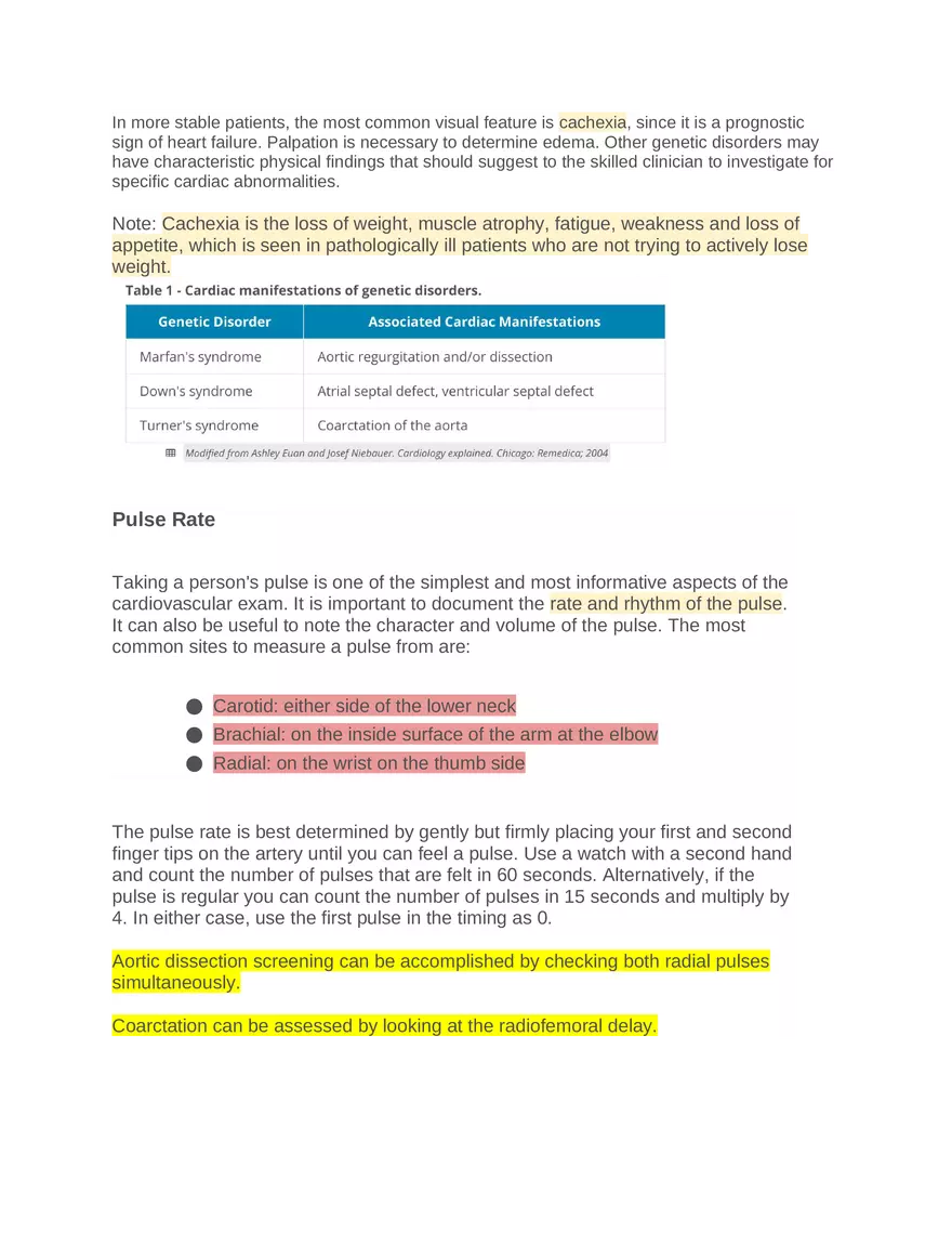 Intro to Cardiology Module 1 Guide Part 2 - Page 7