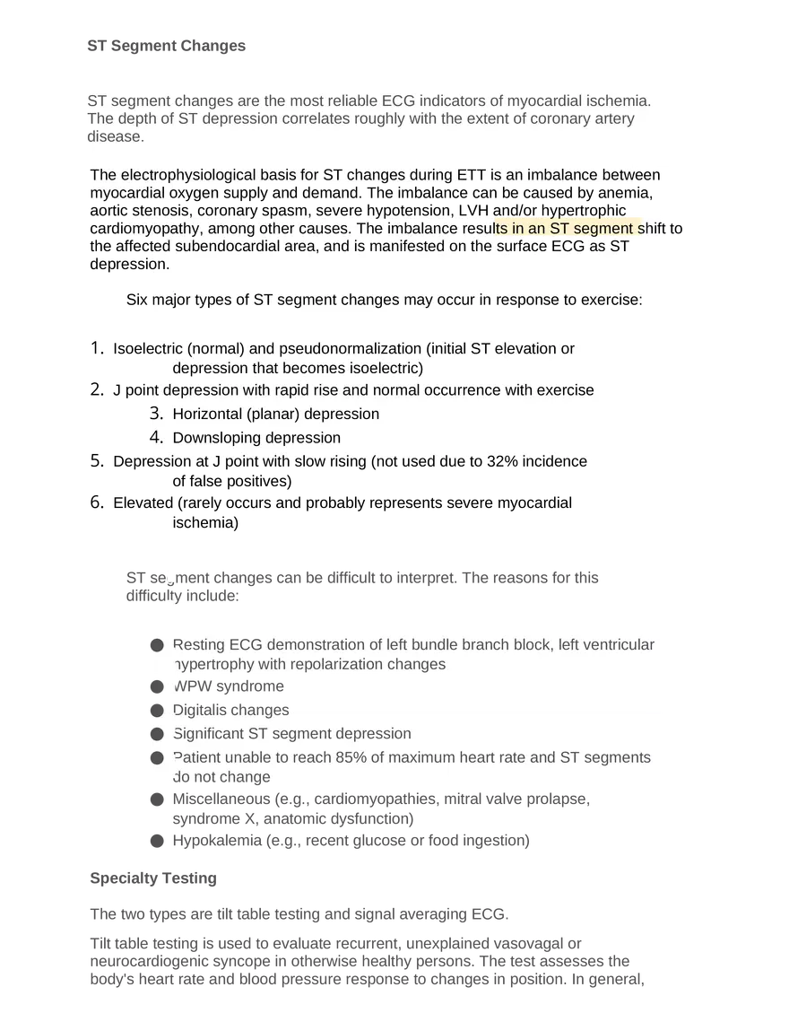 Intro to Cardiology Module 1 Guide Part 2 - Page 1