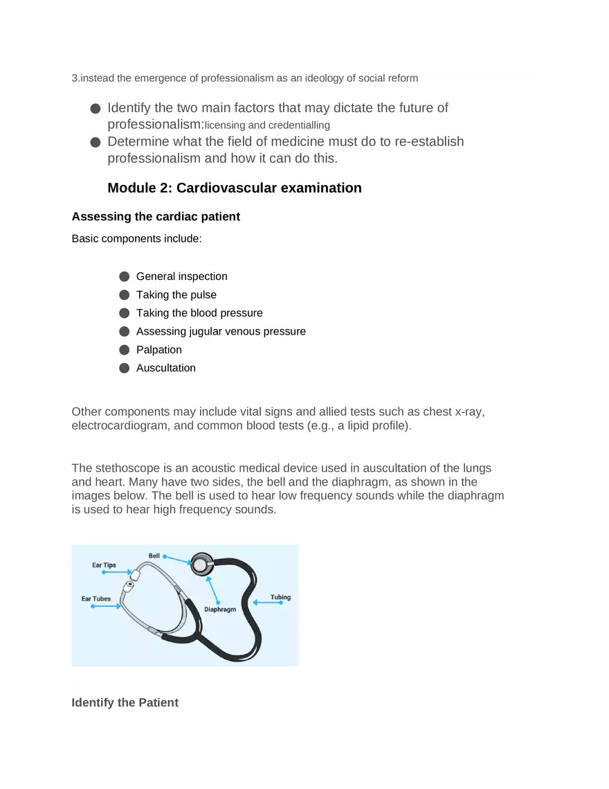 Intro to Cardiology Module 1 Guide Part 2 - Page 5