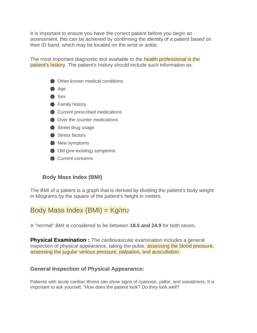 Intro to Cardiology Module 1 Guide Part 2 - Page 6