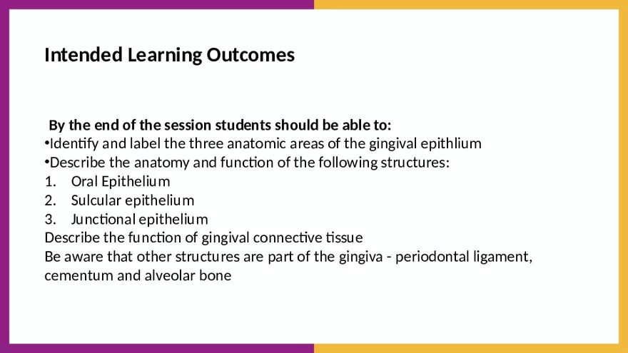 Histology of the Gingiva - Page 2