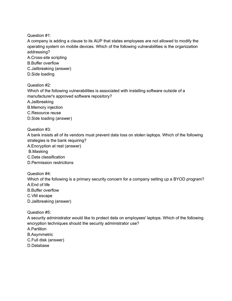 Addressing Jailbreaking Vulnerabilities in Mobile Devices - Page 1