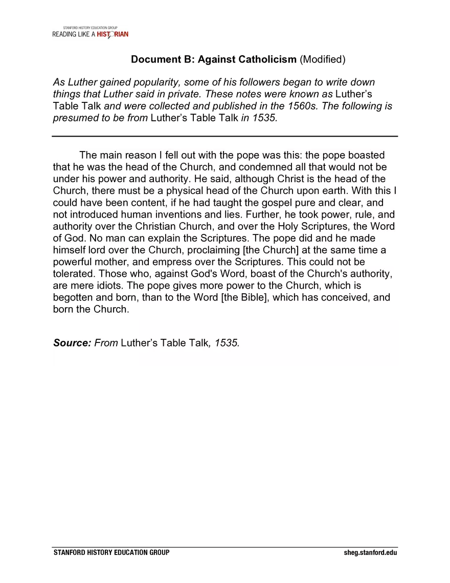 Martin Luther Student Materials - Page 3