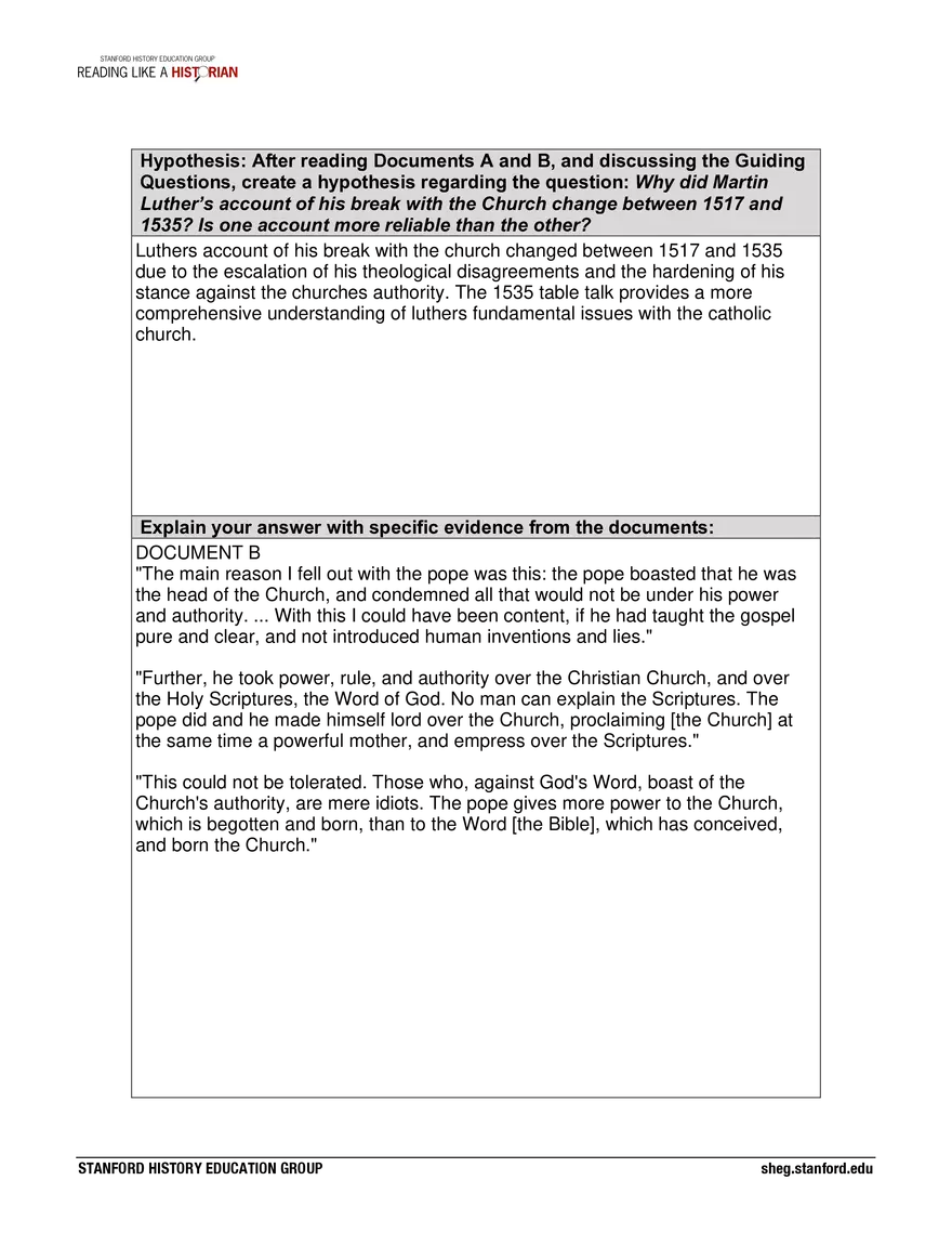 Martin Luther Student Materials - Page 6