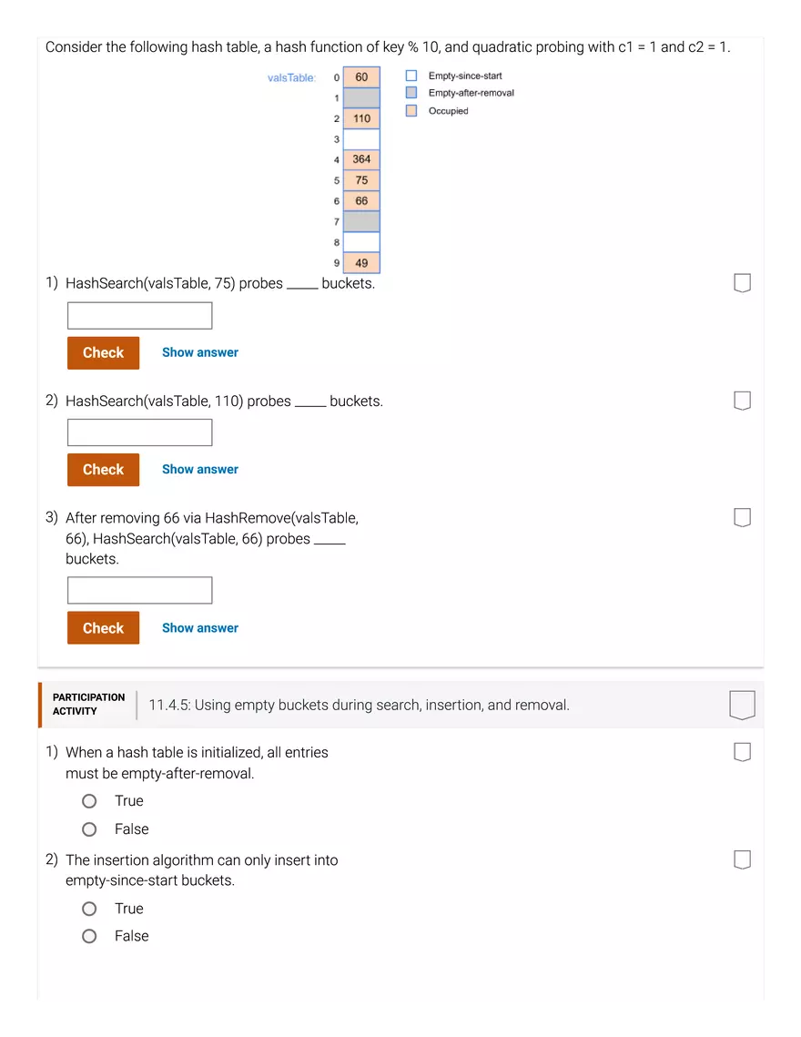 11.1 Hash Tables - Page 15