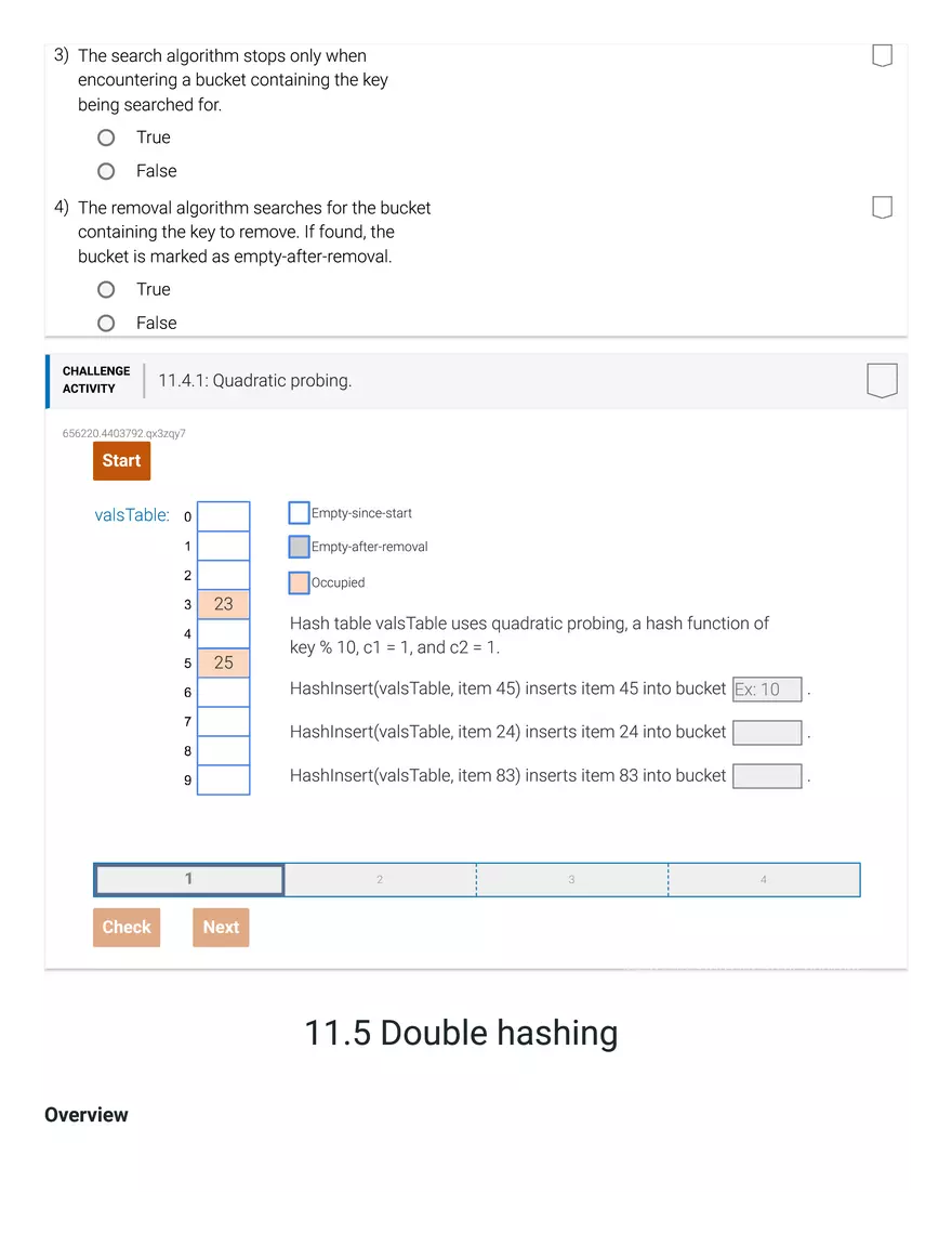 11.1 Hash Tables - Page 16