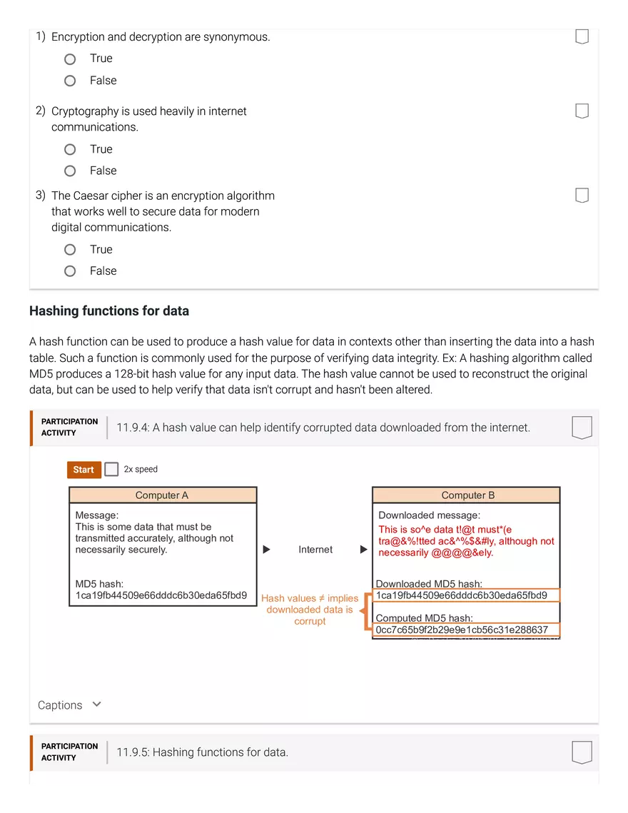 11.1 Hash Tables - Page 37