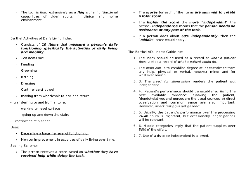 Techniques in Conducting an Assessment of Older Adults - Page 12