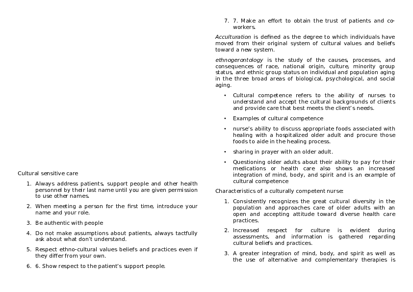Techniques in Conducting an Assessment of Older Adults - Page 6