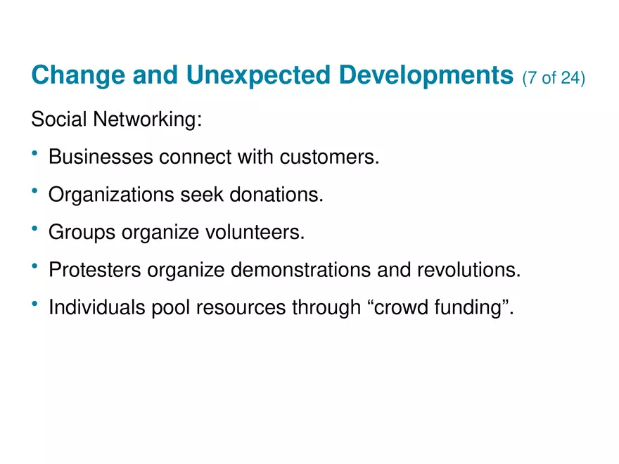 Social, Legal, and Ethical Issues for Computing Technology Part 2 - Page 1