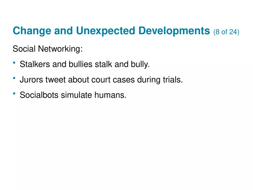 Social, Legal, and Ethical Issues for Computing Technology Part 2 - Page 2