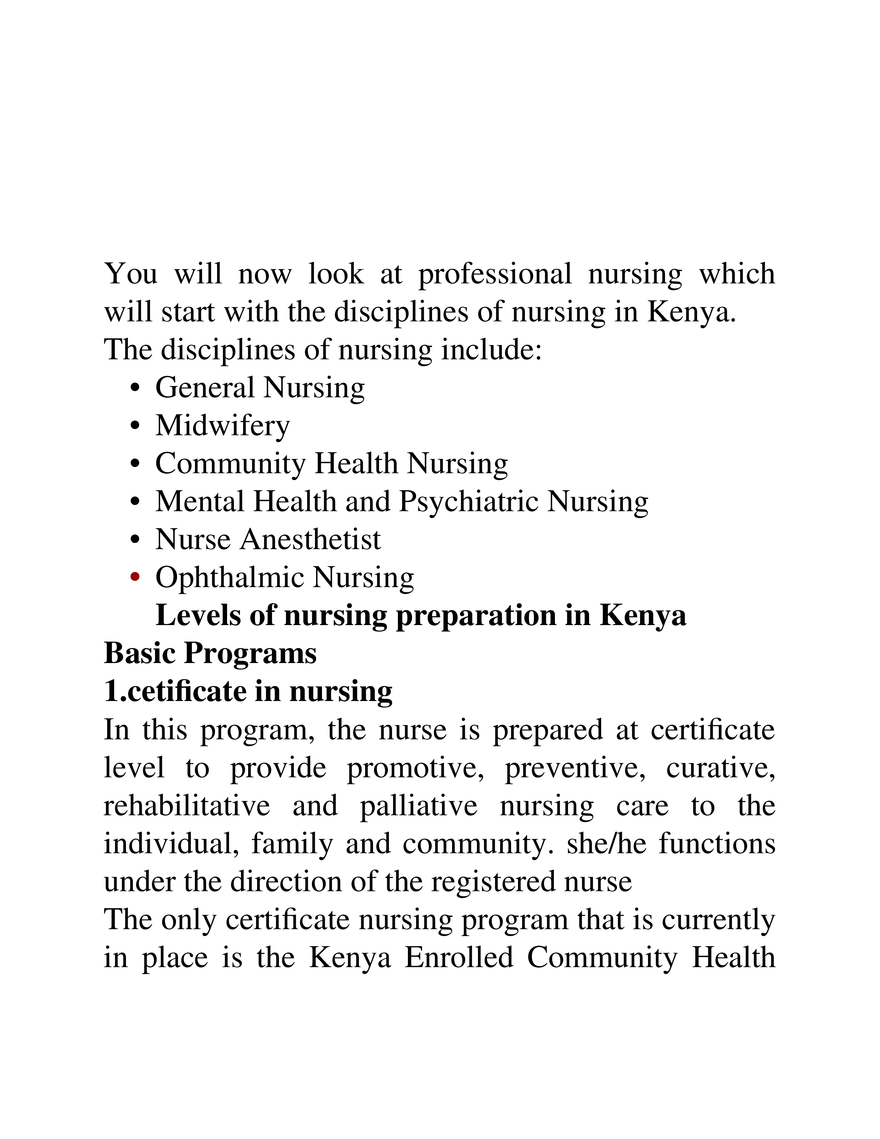 Professionalism in Nursing Study Guide Part 6 - Page 2