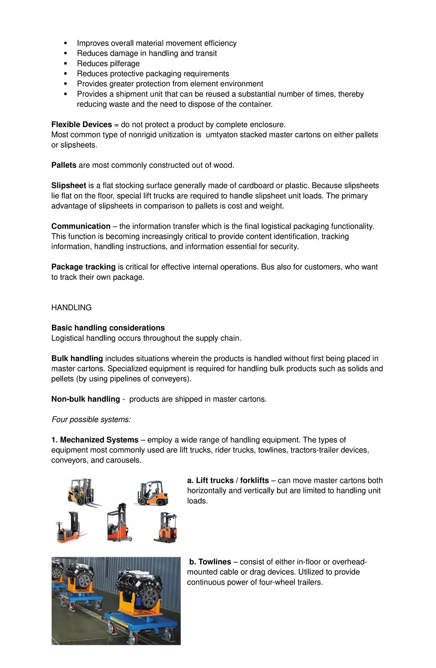 Fundamentals of Warehousing, Packaging, and Material Handling - Page 4