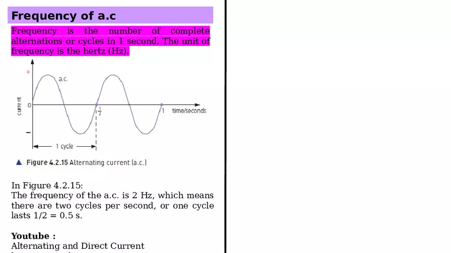 Electrical Quantities Lecture - Page 7