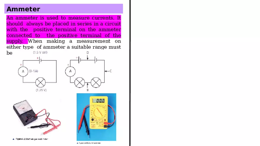 Electrical Quantities Lecture - Page 5