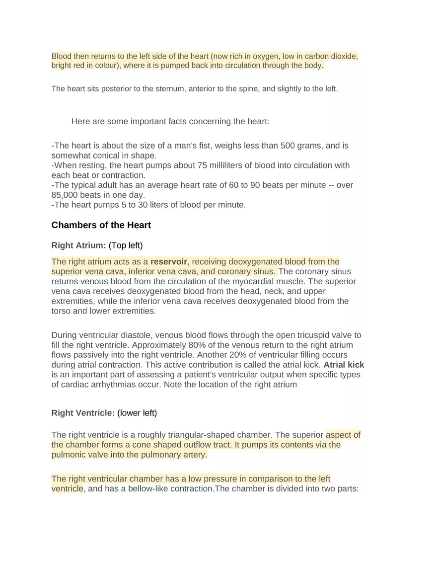 Intro to Cardiology Module 1 Guide Part 4 - Page 1