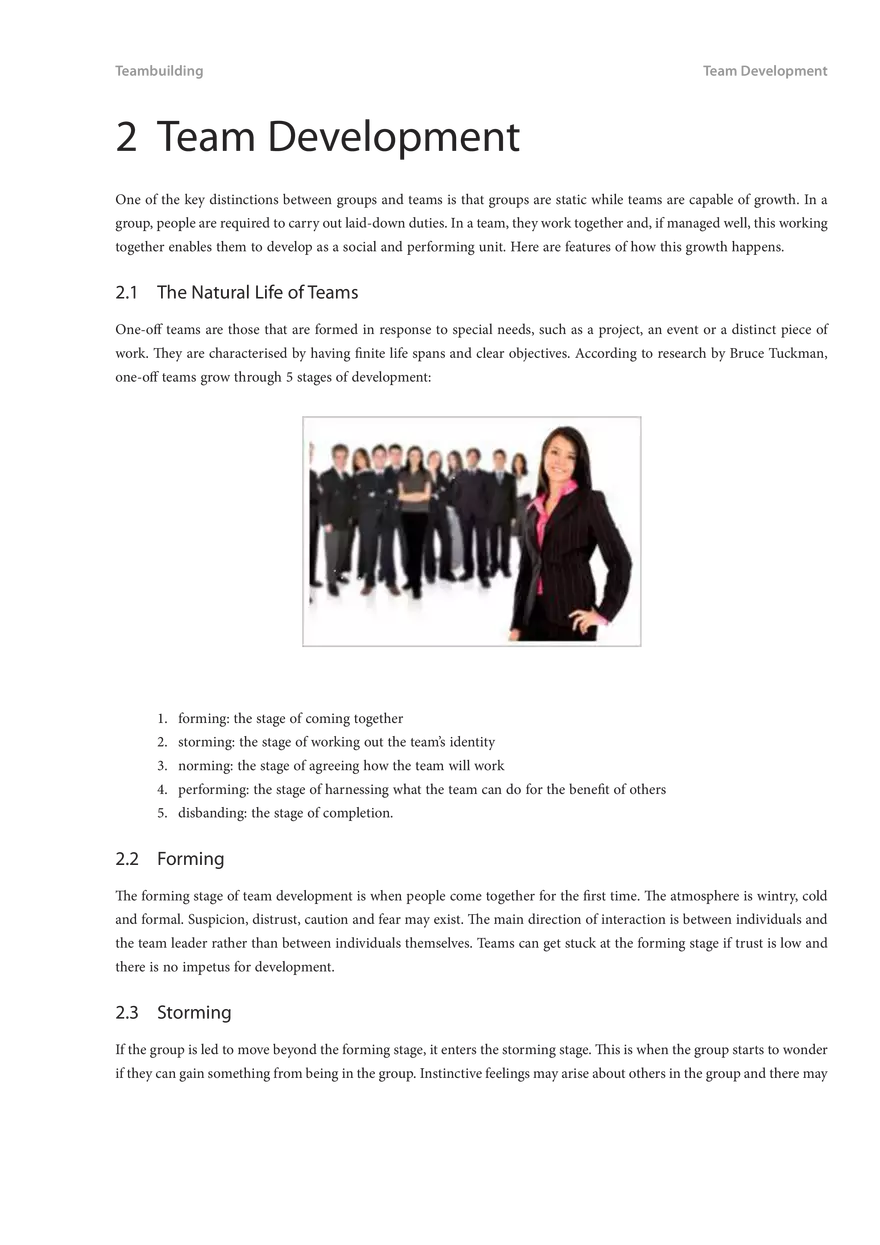 Introduction to Teambuilding 1 - Page 7