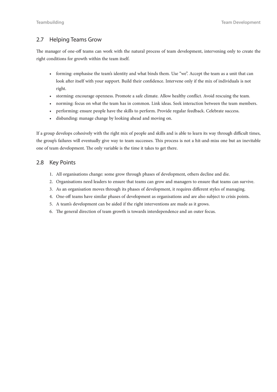 Introduction to Teambuilding 1 - Page 9