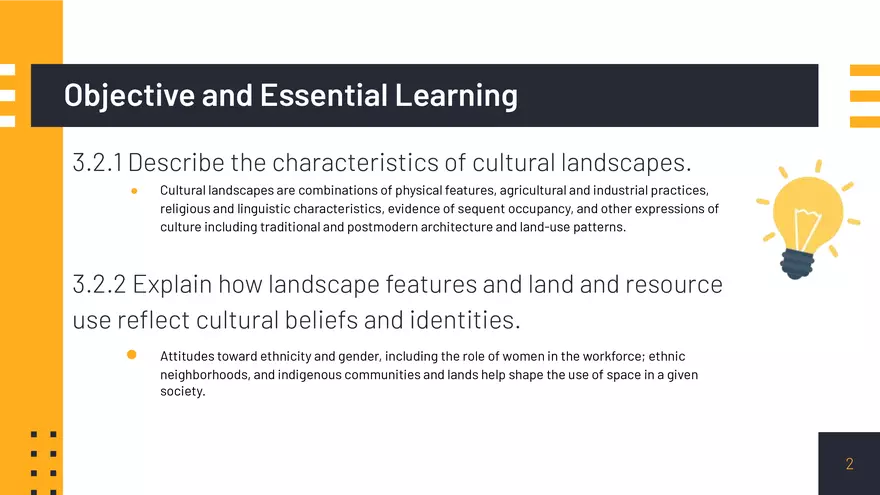 The Cultural Landscape - Page 2